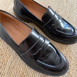 Madewell leather loafers